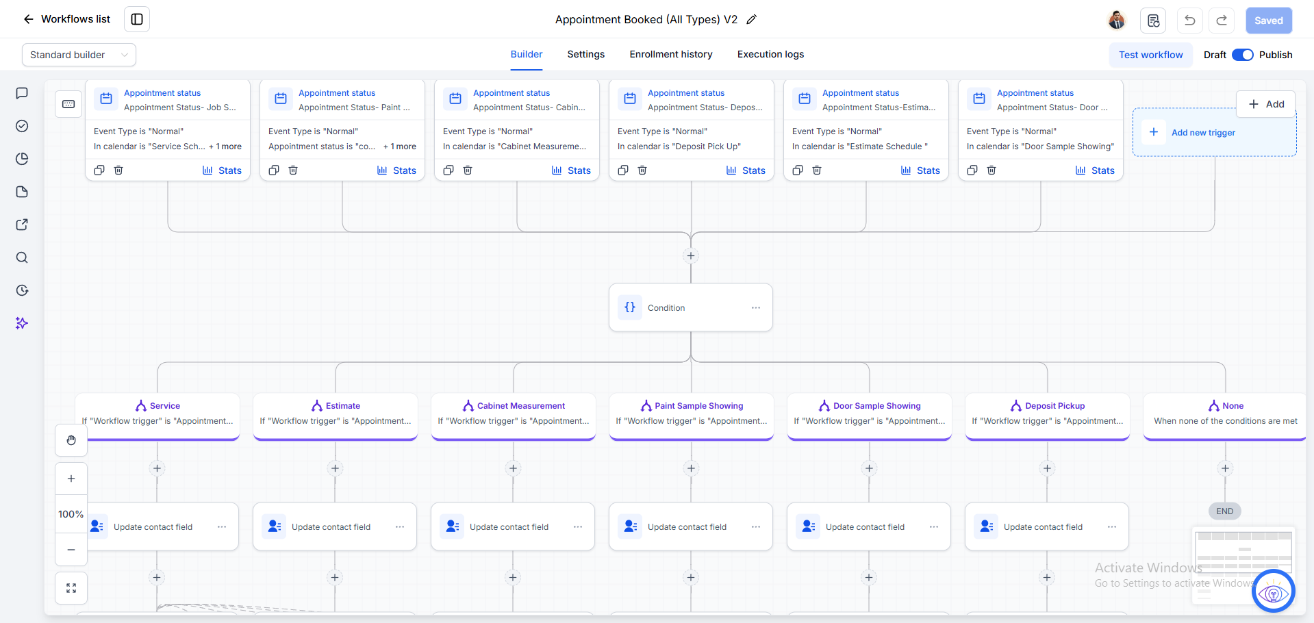 Multi-Service Appointment Booking Automation
